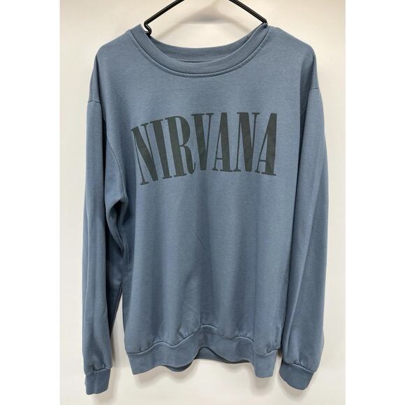 Nirvana Nevermind Sweatshirt Pullover Mens Unisex Fit Size L - Picture 1 of 4